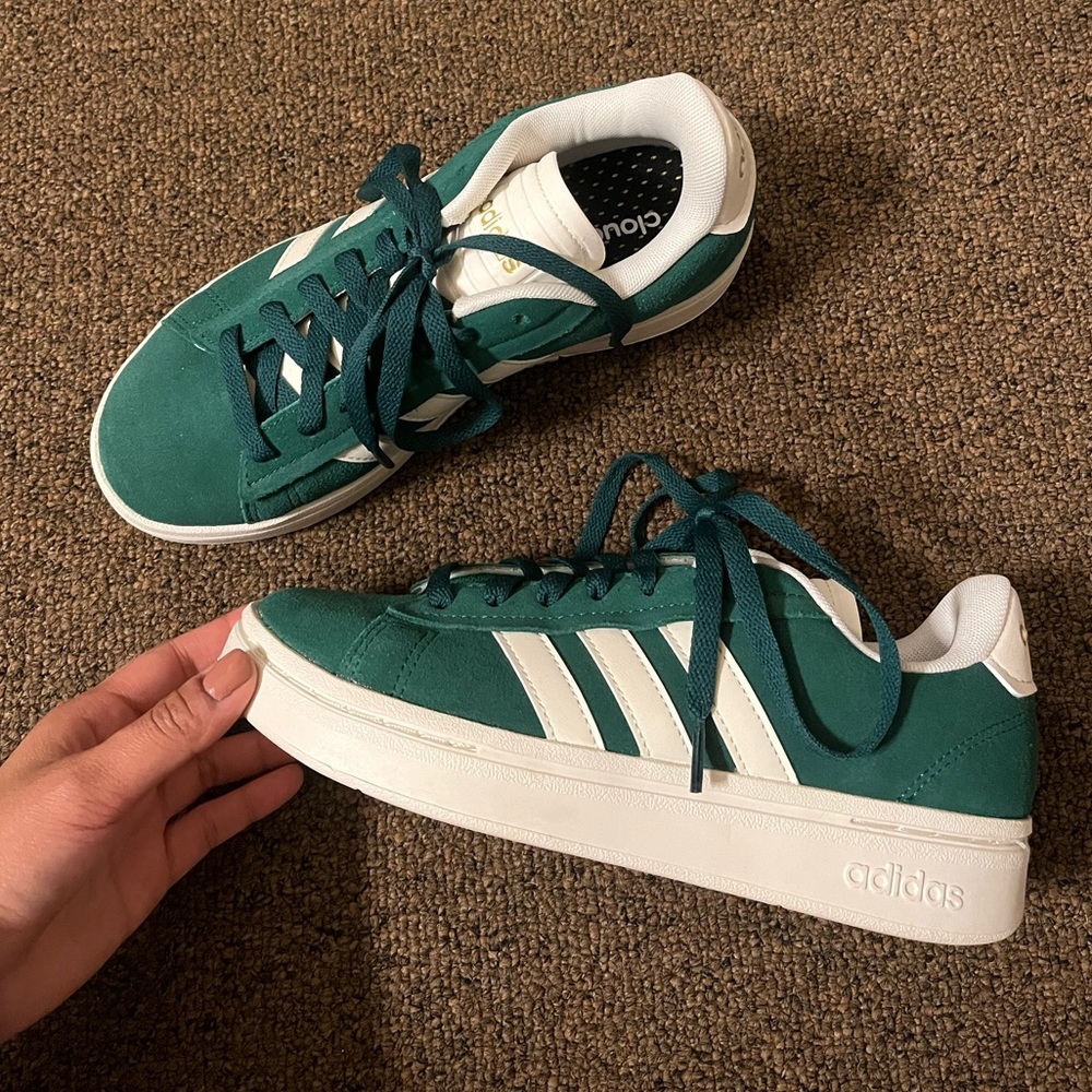 Grand Court Alpha Green Sneakers